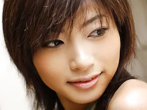 Hot Japanese teen Rin Suzuka expose her hairy pussy during solo action