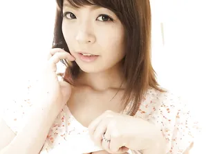 Japanese girl Nao Mizushiro gets naked before sporting a creampie after sex